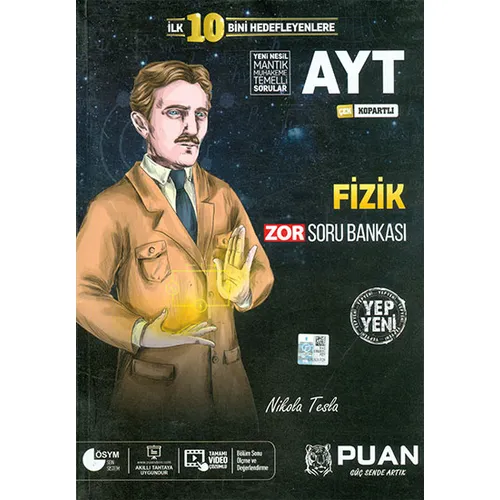 AYT Fizik Zor Soru Bankası Puan Yayınları