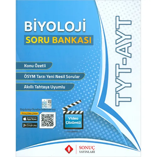Sonuç TYT AYT Biyoloji Soru Bankası