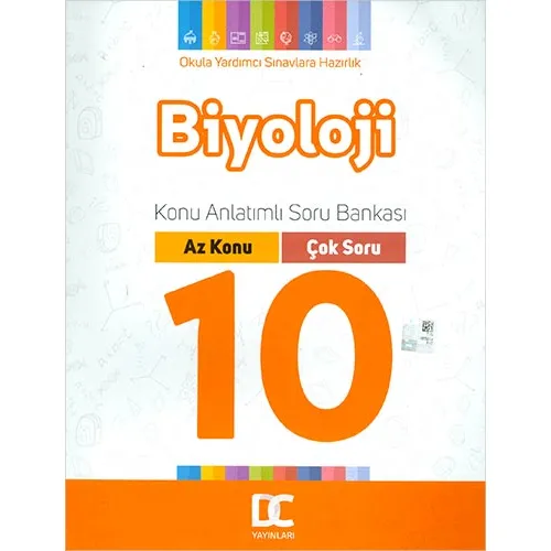10.Sınıf Biyoloji Az Konu Çok Soru Doğru Cevap Yayınları