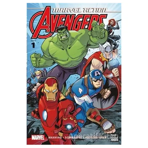 Marvel Action Avengers 1 - Matthew K. Manning - Marmara Çizgi