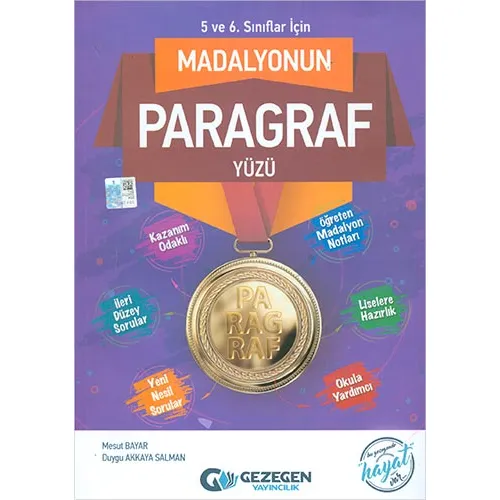 Gezegen 5. ve 6. Sınıf Paragraf ve Mantık Madalyonun Yüzü