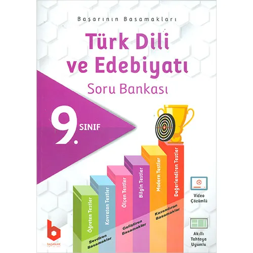9. Sınıf Türk Dili ve Edebiyatı Soru Bankası - Basamak Yayınları 2024 öncesi müfredat