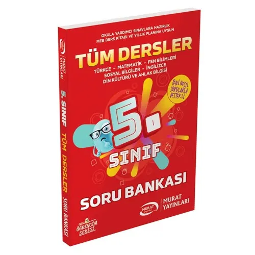 Murat 5.Sınıf Tüm Dersler Soru Bankası (Kampanyalı)