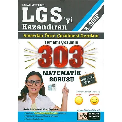 Tasarı LGS Öncesi Çözülmesi Gereken Son 303 Soru