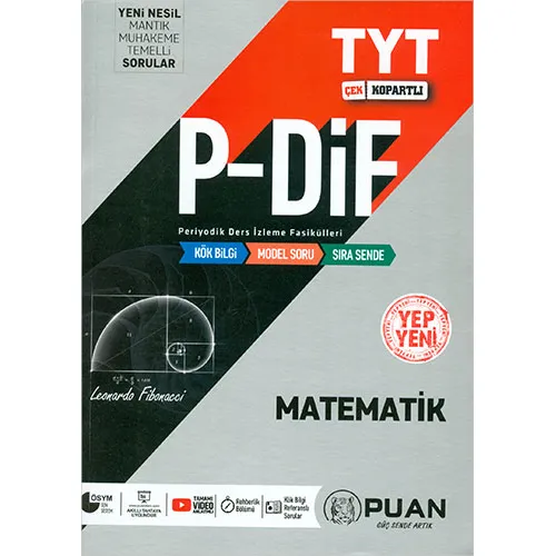 Puan TYT Matematik Periyodik Ders İzleme Fasikülleri