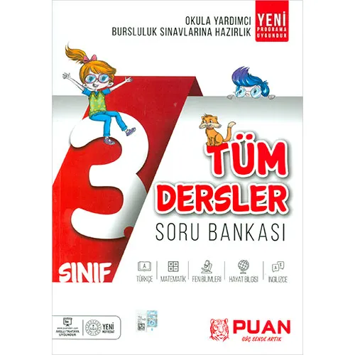 Puan 3.Sınıf Tüm Dersler Soru Bankası