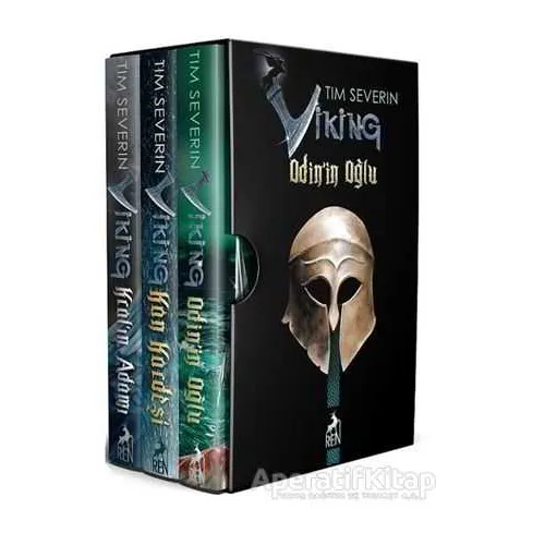 Viking Kutulu Set (3 Kitap) - Tim Severin - Ren Kitap
