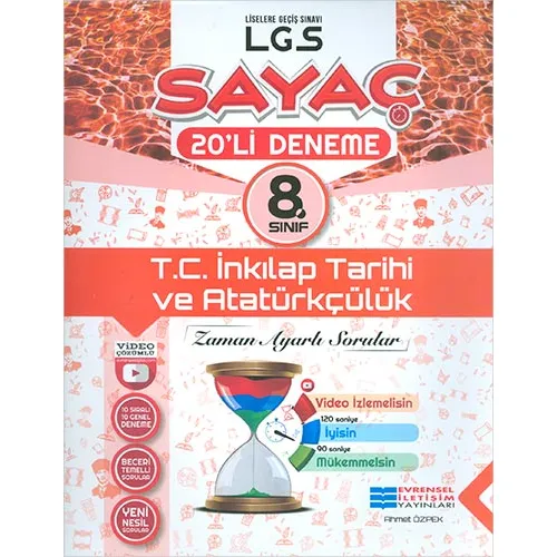 Evensel LGS 8.Sınıf İnkılap Tarihi 20li Deneme