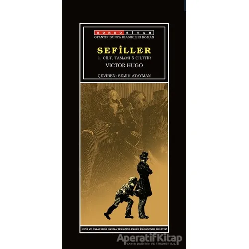Sefiller Cilt 1 - Victor Hugo - Bordo Siyah Yayınları