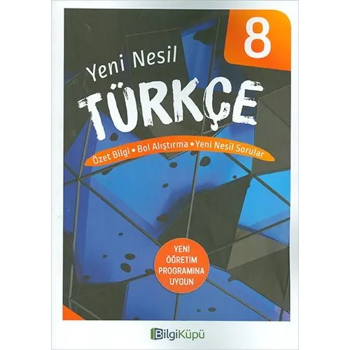 Bilgi Küpü 8.Sınıf Türkçe Yeni Nesil Kitap