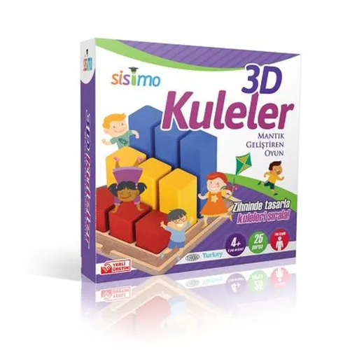 3D Kuleler Sisimo Akıl ve Zeka Oyunları