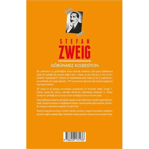 Görünmez Koleksiyon - Stefan Zweig - Aperatif Kitap Yayınları