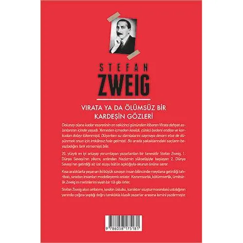Virata Ya Da Ölümsüz Bir Kardeşin Gözleri - Stefan Zweig - Aperatif Kitap