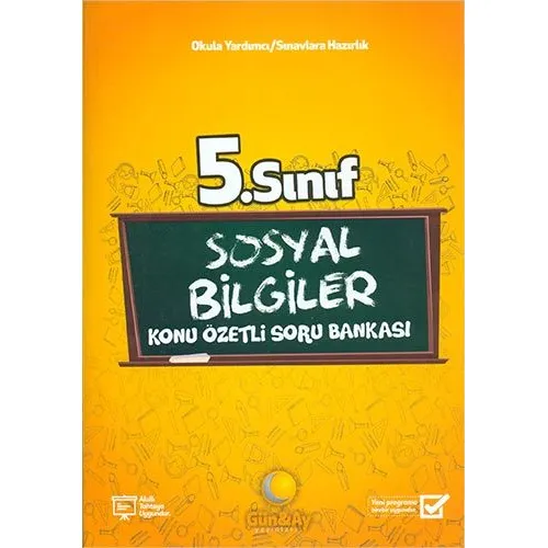 Günay 5.Sınıf Sosyal Bilgiler Konu Özetli Soru Bankası