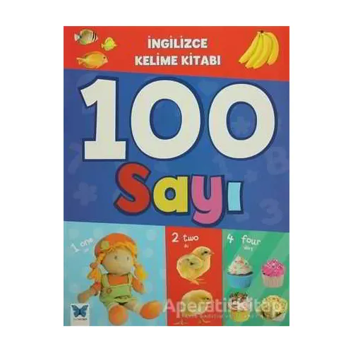 İngilizce Kelime Kitabı : 100 Sayı - Kolektif - Mavi Kelebek Yayınları