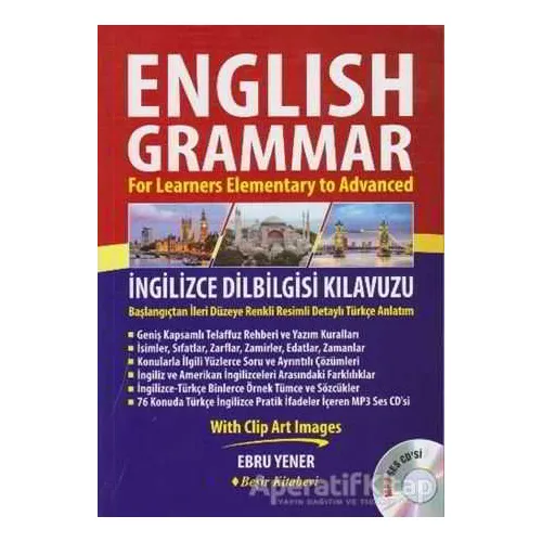 English Grammar-İngilizce Dilbilgisi Kılavuzu - Ebru Yener - Beşir Kitabevi