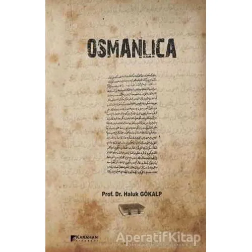 Osmanlıca - Haluk Gökalp - Karahan Kitabevi
