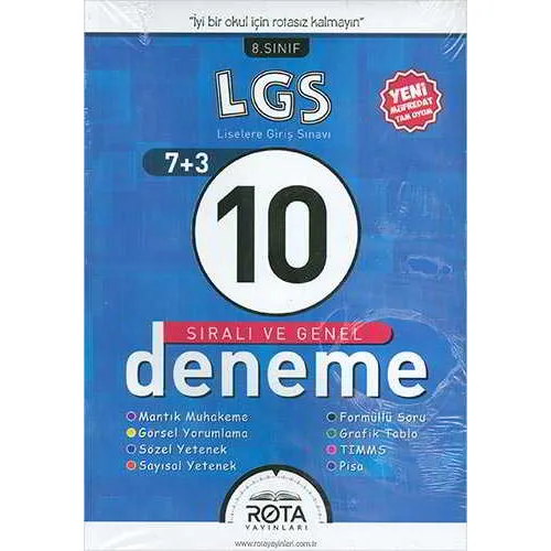 Rota LGS 10 Sıralı ve Genel Deneme