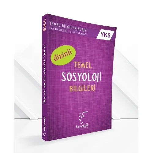 Karekök YKS Temel Sosyoloji Bilgileri Dizinli