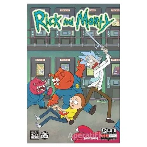 Rick and Morty 1 - Zac Gorman - Marmara Çizgi
