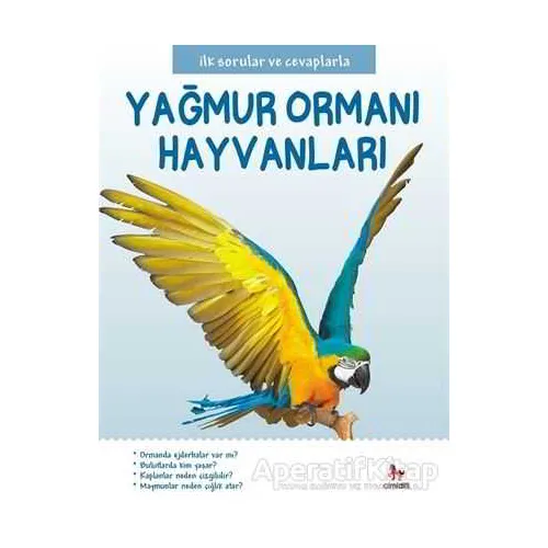 Yağmur Ormanı Hayvanları - İlk Sorular ve Cevaplarla - Camilla de la Bedoyere - Almidilli