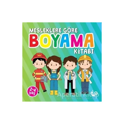 Mesleklere Göre Boyama Kitabı - Sunguralp Şolpan - Çikolata Yayınevi