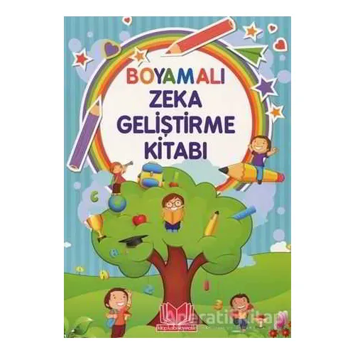 Boyamalı Zeka Geliştirme Kitabı - Yasemin Önder - Kitapkalbi Yayıncılık