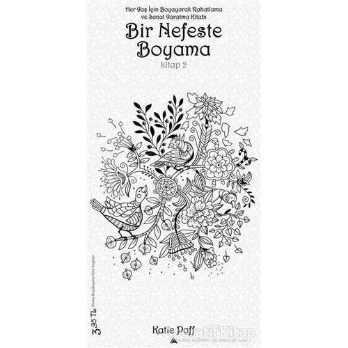 Bir Nefeste Boyama Kitap 2 - Katie Paff - Kuzey Yayınları