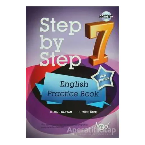 Step by Step 7: English Practice Book (CDli) - D. Arzu Kaptan - Harf Eğitim Yayıncılık