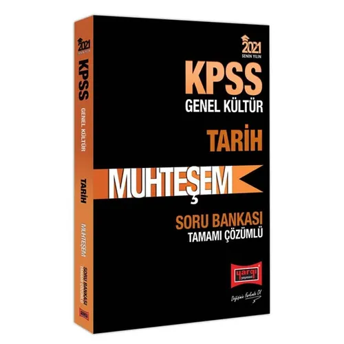 Yargı 2021 KPSS Muhteşem Tarih Çözümlü Soru Bankası