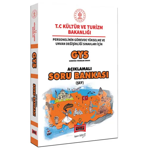 Yargı GYS T.C. Kültür ve Turizm Bakanlığı Şef İçin Açıklamalı Soru Bankası
