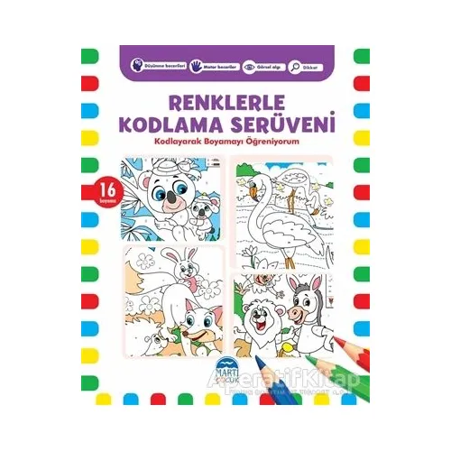 Renklerle Kodlama Serüveni 4 - Kerem Altındağ - Martı Çocuk Yayınları