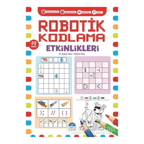 Robotik Kodlama Etkinlikleri 16 - Başar Ataç - Martı Çocuk Yayınları