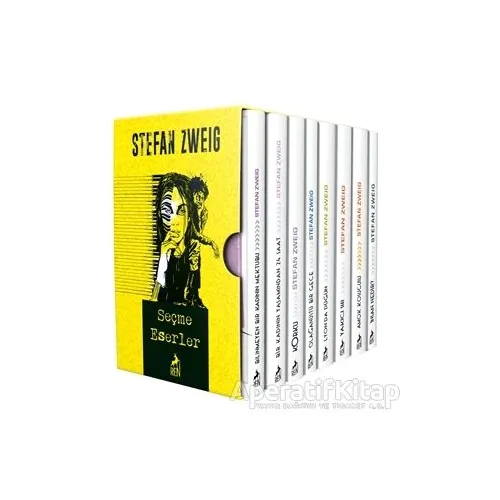 Stefan Zweig Seçme Eserler Seti (8 Kitap Takım) - Stefan Zweig - Ren Kitap