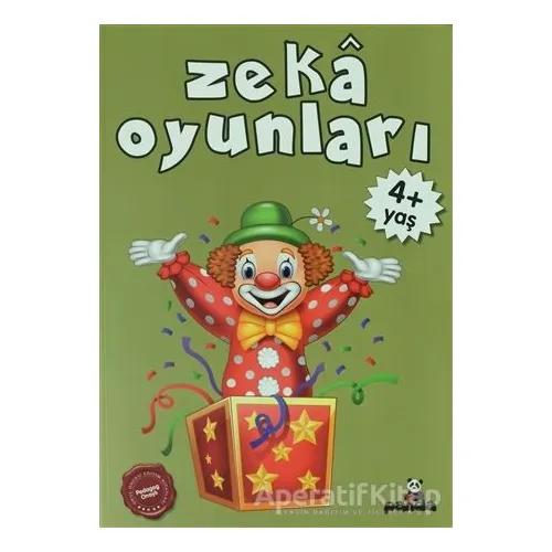 Zeka Oyunları +4 Yaş - Afife Çoruk - Beyaz Panda Yayınları