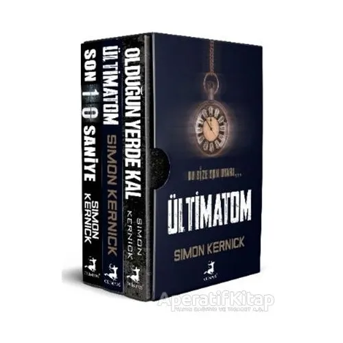 Simon Kernick Seti - Hayatta Kal (3 Kitap Takım) - Simon Kernick - Olimpos Yayınları