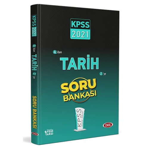 2021 KPSS Tarih Soru Bankası Data Yayınları