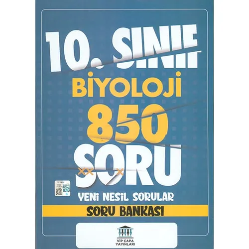 10.Sınıf Biyoloji Soru Bankası Çapa Yayınları