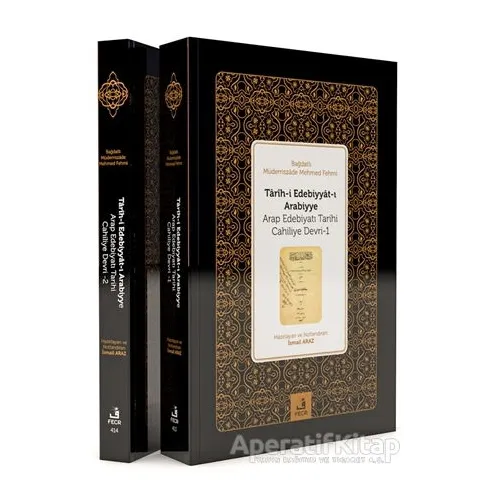 Tarih-i Edebiyyat-ı Arabiyye (2 Kitap Takım) - Bağdatlı Müderriszade Mehmed Fehmi - Fecr Yayınları