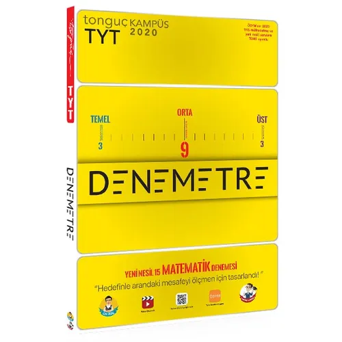 Tonguç Kampüs TYT Denemetre Yeni Nesil 15 Matematik Denemesi