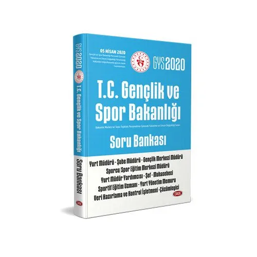 Data Gençlik ve Spor Bakanlığı 2020 GYS Soru Bankası