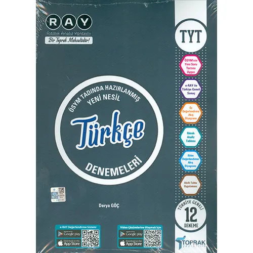 TYT Türkçe Deneme Kitabı Toprak Yayıncılık