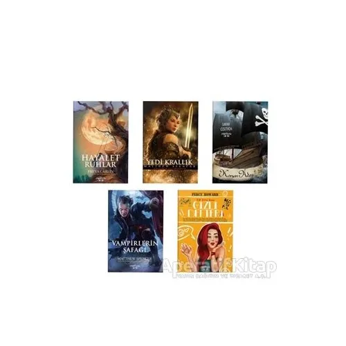 Macera Seti (5 Kitap Takım) - Percy Howard - Yediveren Yayınları