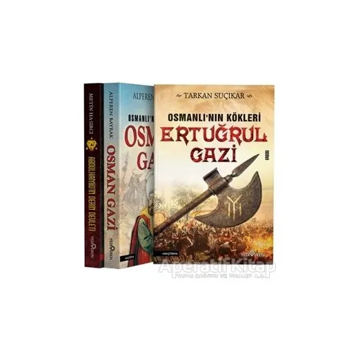 Osmanlı Tarihi Seti (3 Kitap Takım) - Metin Hasırcı - Yediveren Yayınları