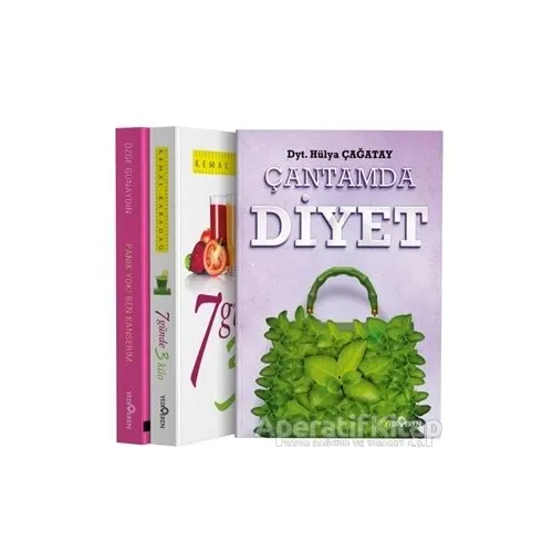 Sağlıklı Yaşam Seti (3 Kitap Takım) - Özge Günaydın - Yediveren Yayınları