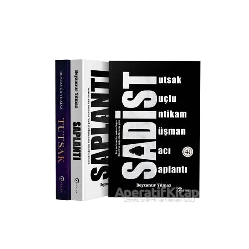 Gerilim Romanları Seti (3 Kitap Takım) - Beyzanur Yılmaz - Yediveren Yayınları