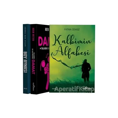 Tutkulu Aşk Seti (3 Kitap Takım) - Zümra Nur Efşan - Yediveren Yayınları
