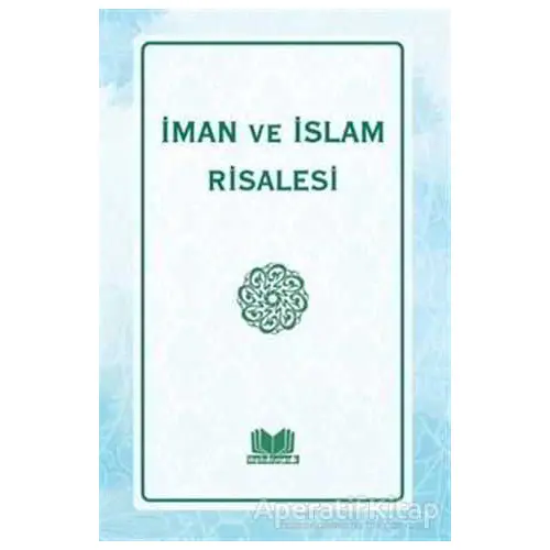 İman İslam Risalesi - Emin Ali Yüksel - Kitap Kalbi Yayıncılık