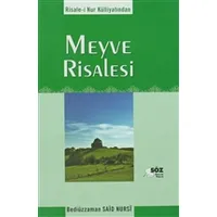 Meyve Risalesi Cep boy - Bediüzzaman Said-i Nursi - Söz Basım Yayın