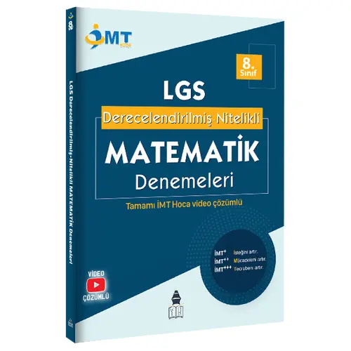 İMT Hoca 2021 LGS Derecelendirilmiş Nitelikli Matematik Denemeleri